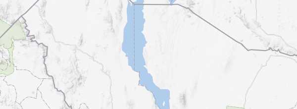 Map of Lake Turkana National Parks