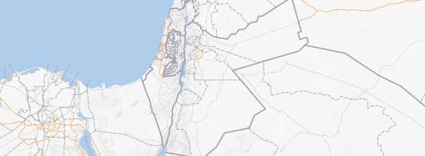 Map of Jordan