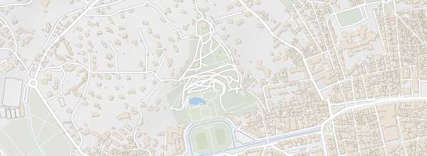 Map of Fountain Gardens (Nîmes)