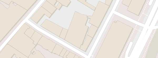Map of Belgian Comic Strip Center