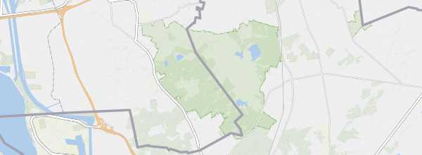 Map of Zoom-Kalmthoutse Heide Nature Reserve
