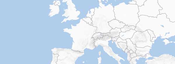 Map of Western Europe