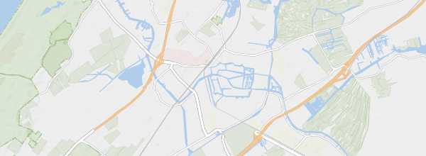 Map of Leiden