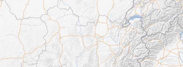 Map of Rhône