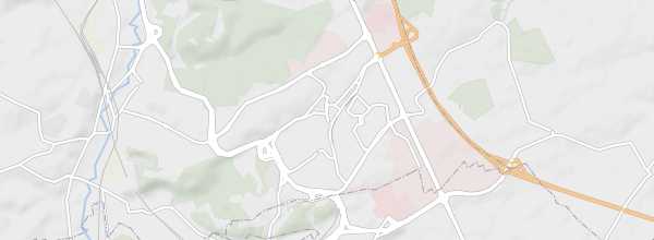 Map of Louvain-la-Neuve