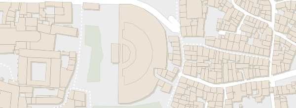 Map of Ancient Theatre (Arles)