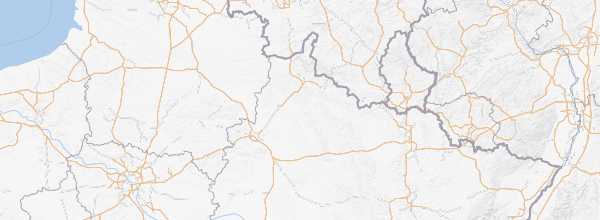Map of Ardennes