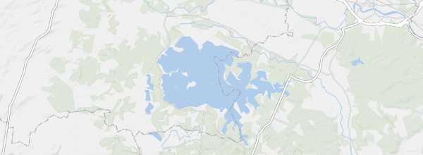Map of Lake Der-Chantecoq