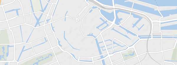 Map of Amsterdam Canals