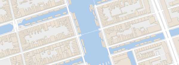 Map of Magere Brug