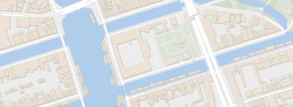 Map of Hermitage Amsterdam