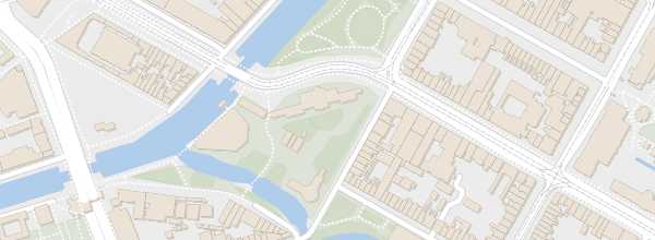 Map of Amsterdam Botanical Garden