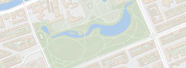 Map of Oosterpark