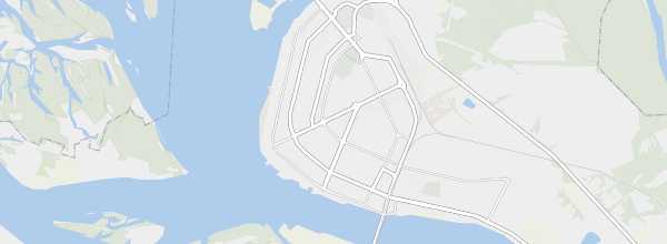 Map of Arkhangelsk
