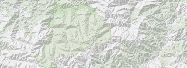 Map of Kaçkar Mountains