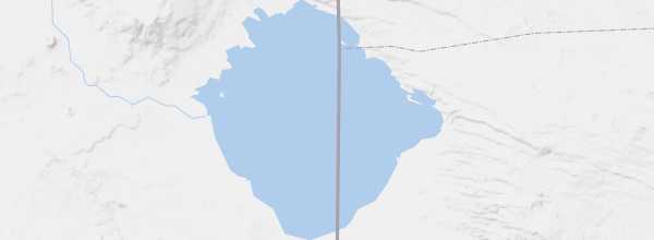 Map of Lake Abbe