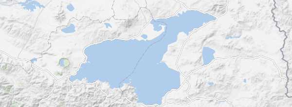 Map of Lake Van