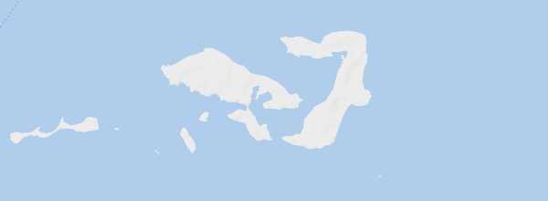 Map of Moucha Island