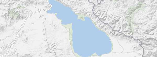 Map of Lake Sevan