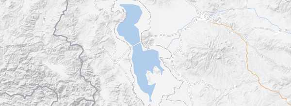 Map of Lake Urmia