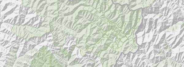 Map of Tusheti