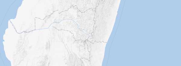 Map of Fianarantsoa Region