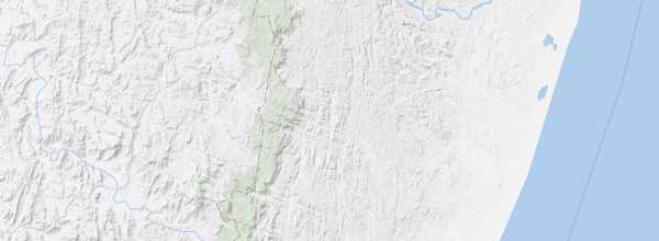 Map of Fianarantsoa East Coast Railway