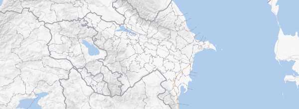 Map of Azerbaijan