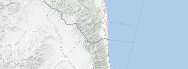 Map of Hirkan National Park