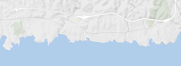 Map of Sausset-les-Pins