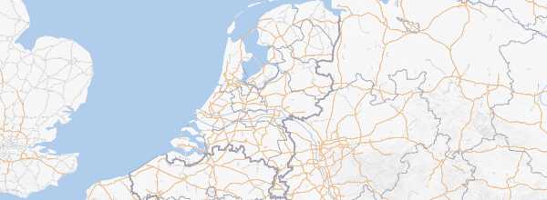 Map of Netherlands