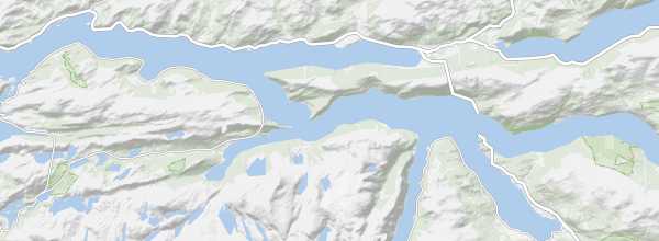 Map of Nordfjord Fjord