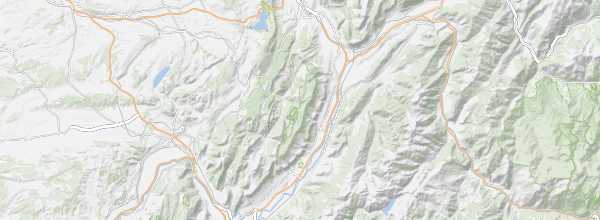 Map of Chartreuse Regional Nature Park