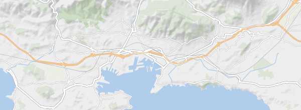 Map of Toulon