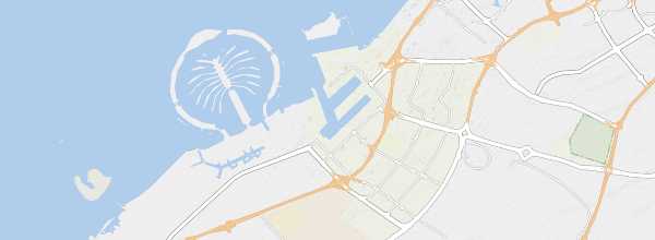 Map of Jebel Ali