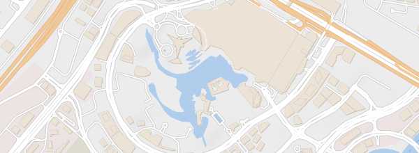Map of Dubai Fountain