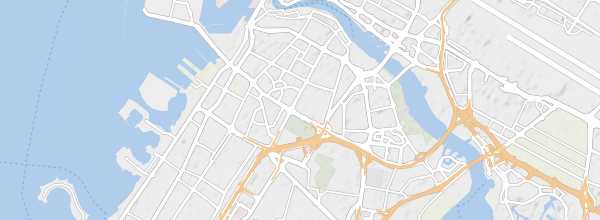 Map of Bur Dubai