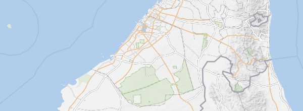 Map of Dubai (Emirate)
