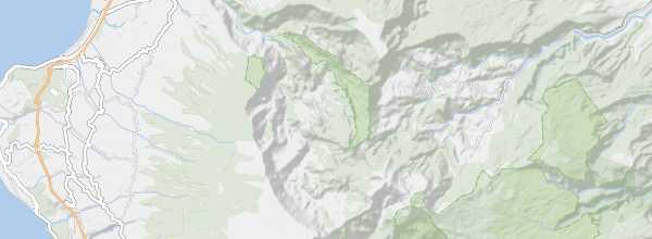 Map of Mafate Cirque