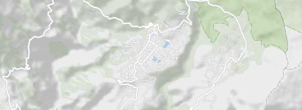 Map of Cilaos