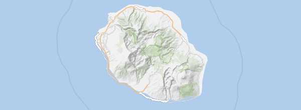 Map of Réunion