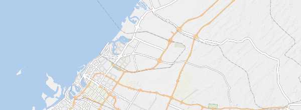 Map of Ajman (Emirate)