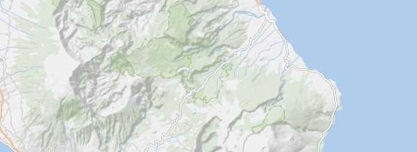 Map of Réunion National Park