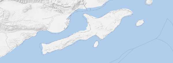 Map of Qeshm