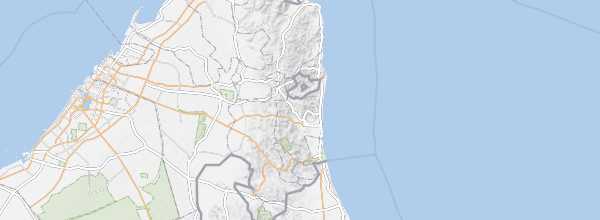 Map of Fujairah (Emirate)