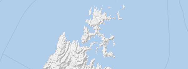 Map of Musandam Peninsula