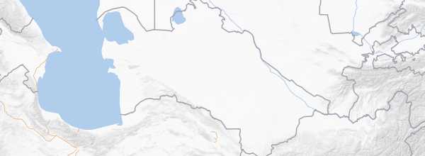 Map of Turkmenistan