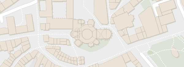 Map of Aachen Cathedral