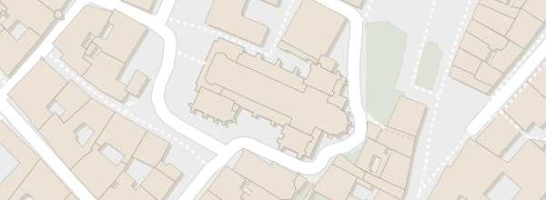 Map of Saint Peter's Cathedral (Geneva)