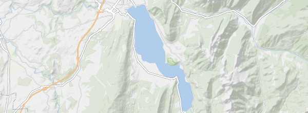 Map of Lake Annecy